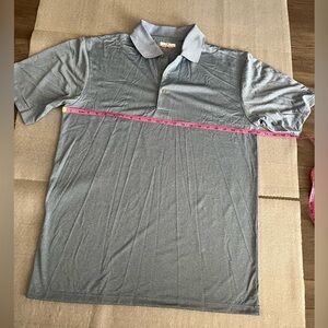 [LT]Grand Slam Gray Blue Polo Shirt